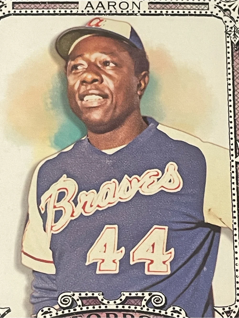 2025 Braves Hank Aaron Topps Allen & Ginter #13 Base Card
